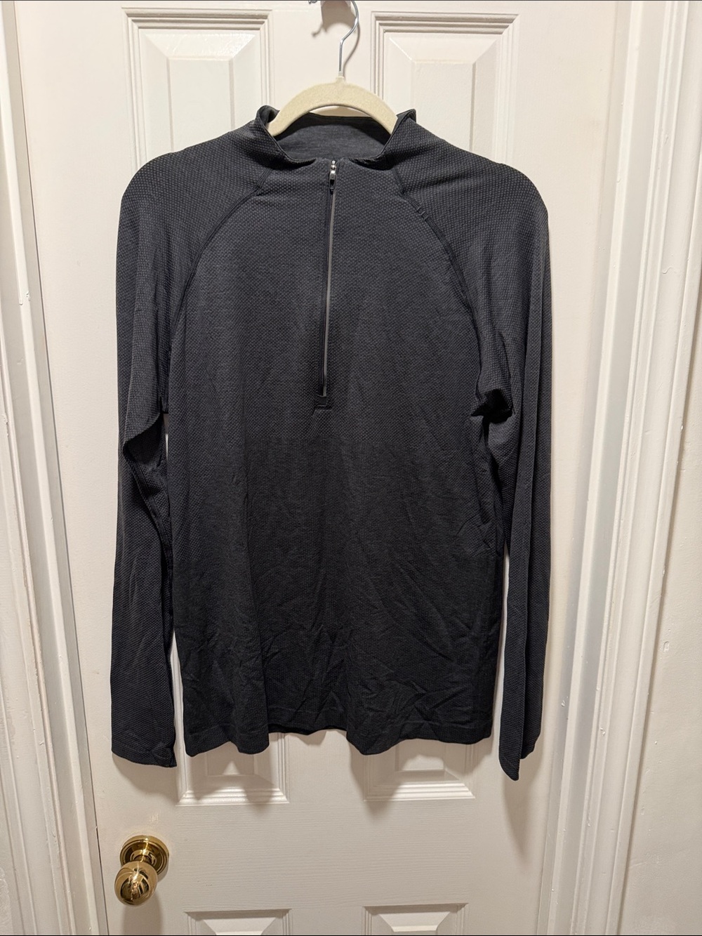 lululemon athletica Men's Long-Sleeve Half-Zip Pullover - Black